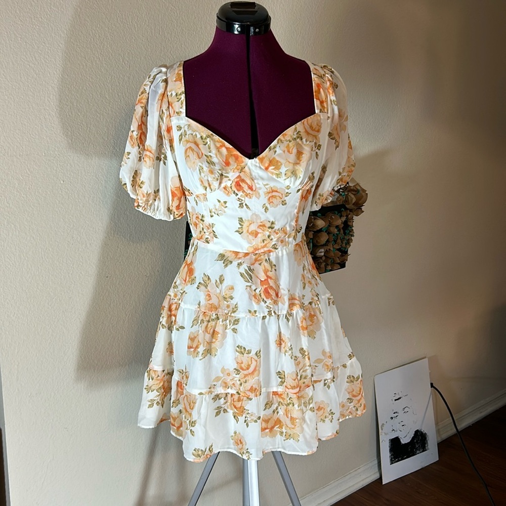 ❤️Luxxel Super Spring Floral Mini Dress